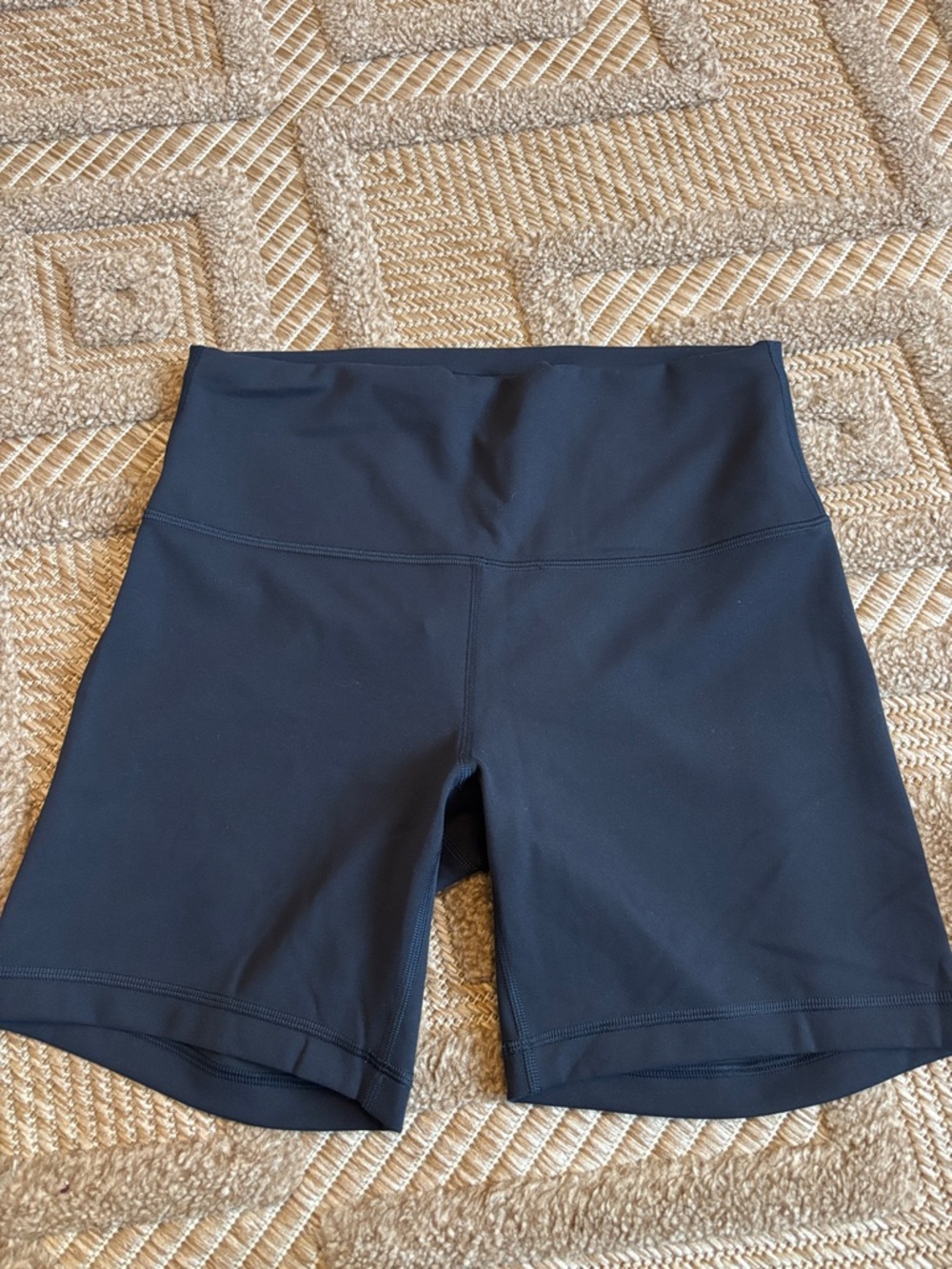 Lululemon Navy Biker Shorts